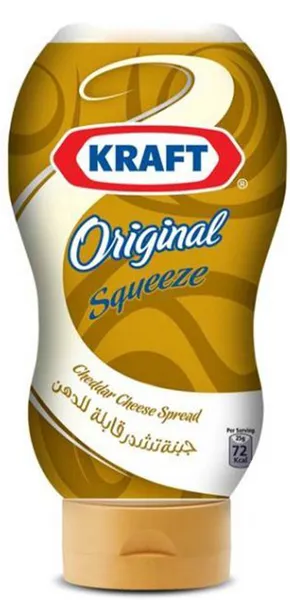 Kraft Cream Cheese Spread Squeeze 440g