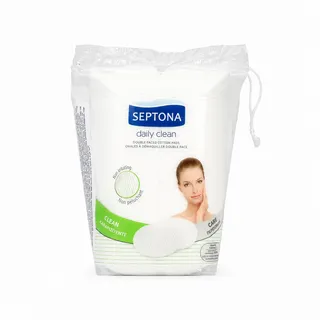Septona Lady Care Two Ways Cotton Oval Pads 40Pcs