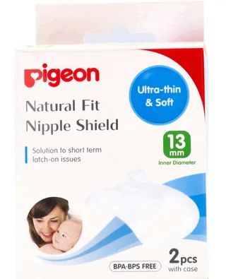 Pigeon Natural Fit Silicone Nipple Shield 2X13Mm