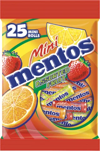 Mentos Minis Assorted Flavors 250G