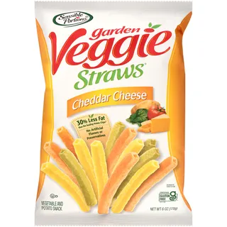 Sensible Portions Garden Veggie Straws Cheddar Cheese 30G