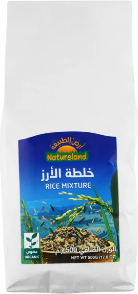أرض الطبيعة عضوي خلطة الأرز 500 جم