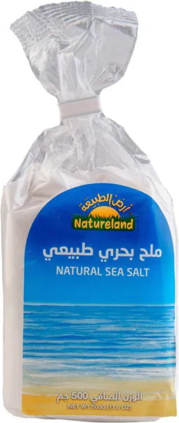 Natureland Organic Sea Salt 500G