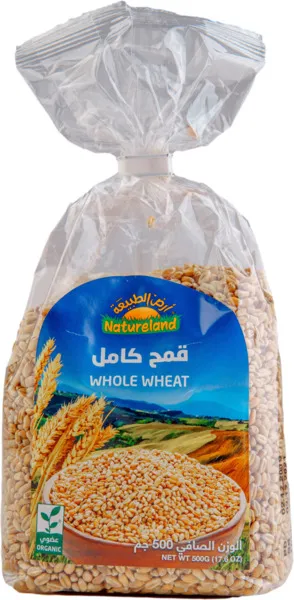 أرض الطبيعة قمح كامل 500 جم