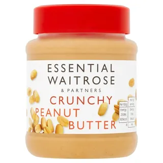 Essential Waitrose Crunchy Peanut Butter 340G