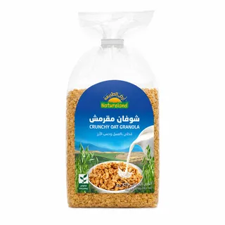 أرض الطبيعة عضوي جرانولا الشوفان المقرمش 375 جم
