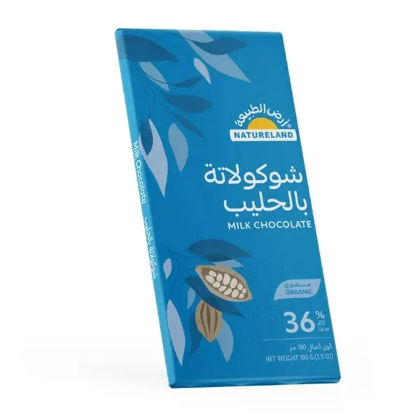Natureland Milk Chocolate Hazelnut 100G