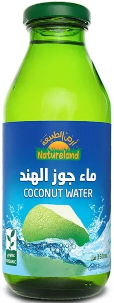 أرض الطبيعة عضوي ماء جوز الهند 350 مل