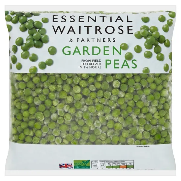 Essential Waitrose Garden Peas 1.25Kg