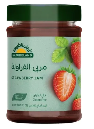 Natureland Strawberry Jam 200G