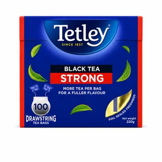 Tetley Strong Black Tea Bags 100's