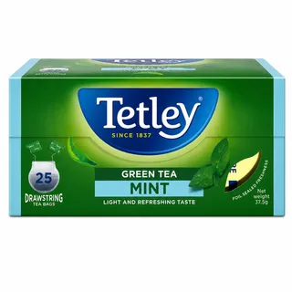 Tetley Mint Green Tea Bags 25's