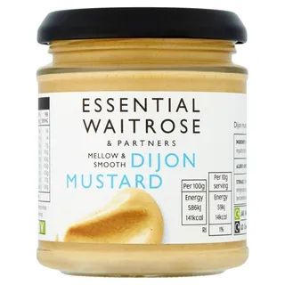 Essential Waitrose Dijon Mustard 180G