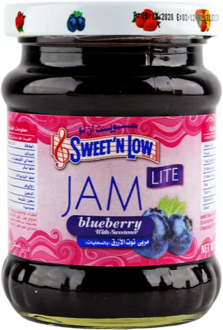 Sweet N Low Lite Blueberry Jam 250G