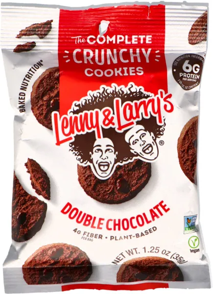 Lenny & LarryPcs Complete Crunchy Cookies Double Chocolate 35G