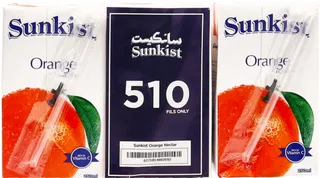 Sunkist Orange Juice 6X250Ml