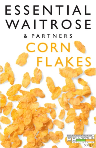 Essential Waitrose Corn Flakes 500G