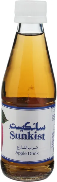 زجاجة عصير تفاح سانكيست 200 مل