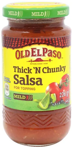 Old El Paso Mild Thick N Chunky Salsa 226G