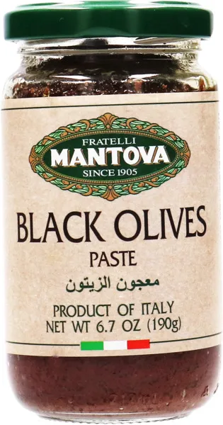 Mantova Black Olives Paste 190G
