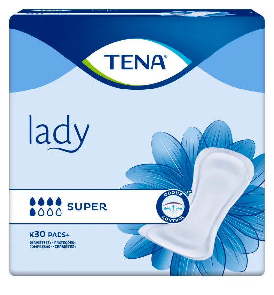 Tena Lady Super Pads 30's