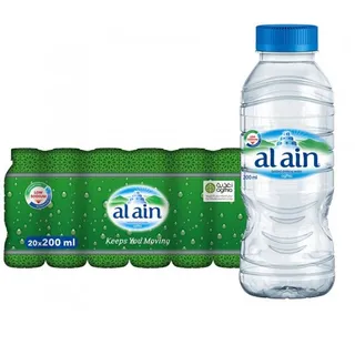 Al Ain Low Sodium Bottled Drinking Water 20X200ml