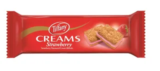 Tiffany Strawberry Cream Biscuits 90G
