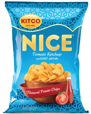Kitco Nice Tomato Ketchup Natural Potato Chips 30G