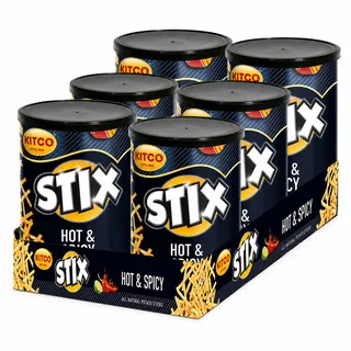كيتكو ستيكس أعواد بطاطس حار وسبايسي 6X45 جم