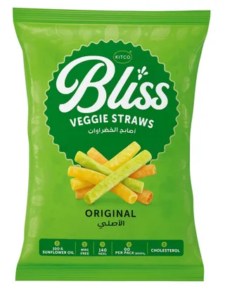Kitco Bliss Veggie Straws Original Flavor