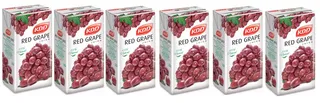 KDD Red Grape Juice 6x250ml (multipack)