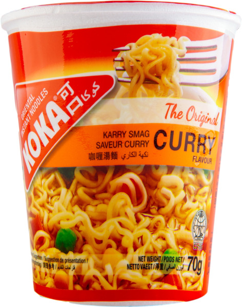 Koka Instant Noodles Curry Flavor 70G