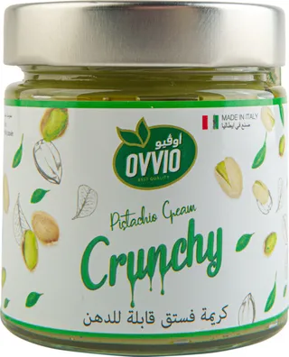 Ovvio Pistachio Spread Crunchy 200G