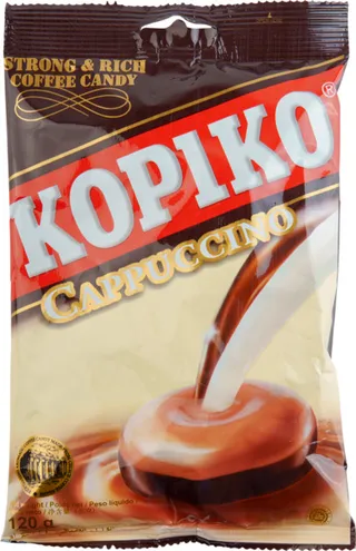 Kopiko Cappuccino Strong And Rich Coffee Candy 120 g