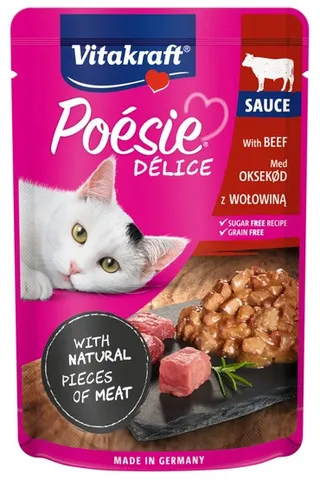 Vitakraft Poésie Délisauce & Beef