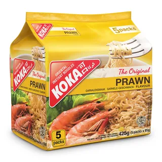 Koka Packet Prawn Noodles 5x85g
