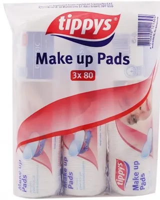 Tippy's Makeup Pad 3X80Pcs