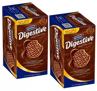 Mcvitie's Digestive Milk Chocolate Covered Biscuits 2X200G