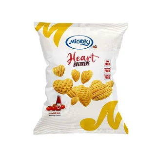 Mickey Snax Heart Breakers Ketchup Potatoes 30G