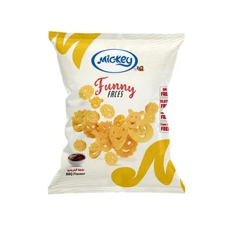 Mickey Snax Funny Faces Barbecue Potato Chips 30G