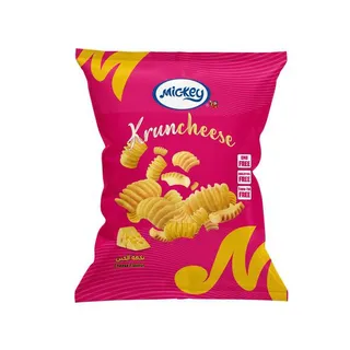Mickey Snax Krrrunchees Cheese Potato Chips 27G