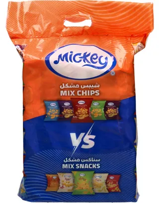 Mickey Assorted Snax Potato Chips 20X16G