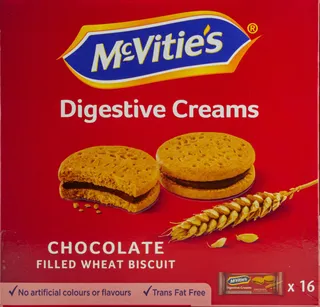 Mcvitie's Digestive Chocolate Cream Biscuits 40GX16