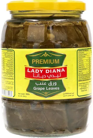 Lady Diana Grape Leaves 454g