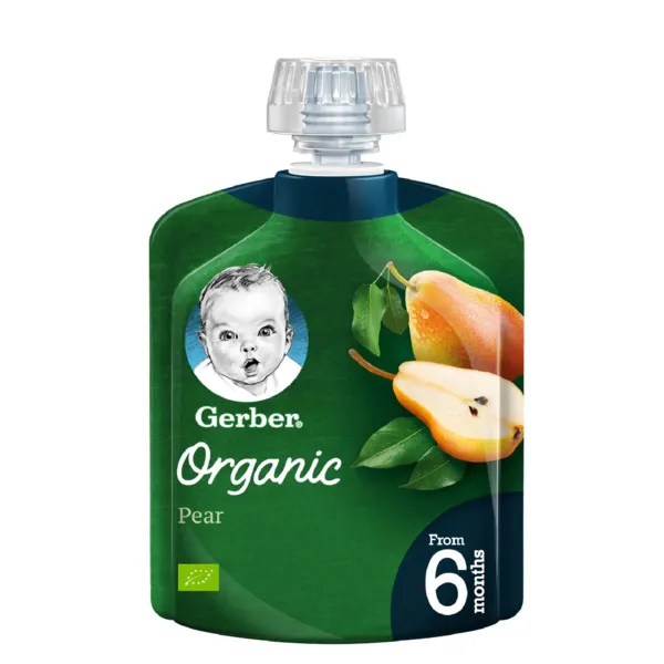 Gerber Organic Pear Puree 90g