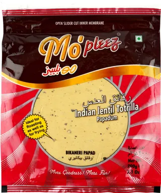 Mopleez Bikaneri Masala Pappad 200 g