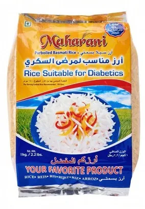 Maharani Parboiled Diabetic  Basmati Rice 1Kg