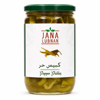 جنى لبنان مخلل الفلفل 660 جم