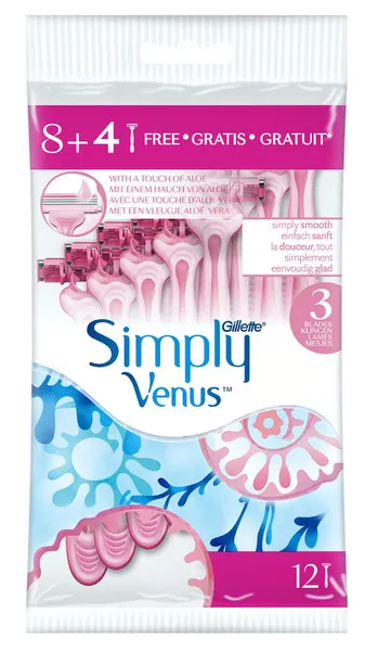 Gillette Simply Venus Razors 8 + 4