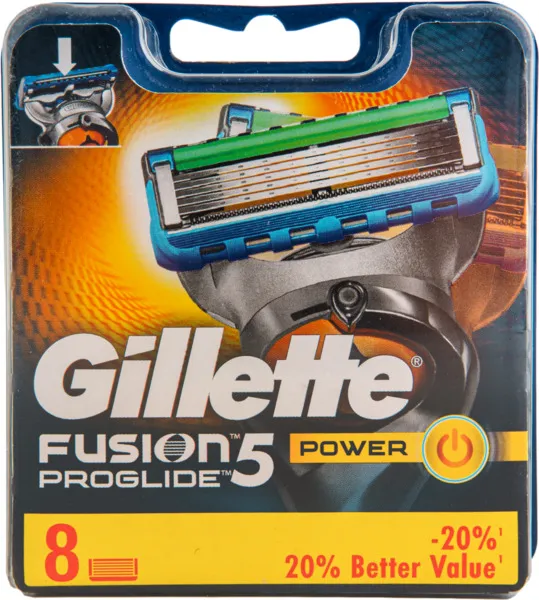 Gillette Fusion Proglide Power 8 Blades